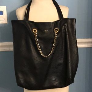 CRAZY PRICE Lanvin “Carry Me” Tote Bag Black $1900